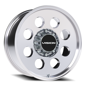 Vision Wheel 56 Polished 20x9 +12 8x165.1mm 125.2mm - Wheelwiz