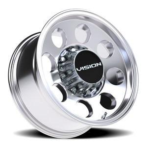Vision Wheel 56 Polished 16x8 0 8x165.1mm 125.2mm - Wheelwiz