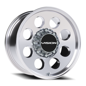 Vision Wheel 56 Polished 18x9 +12 8x165.1mm 125.2mm - Wheelwiz