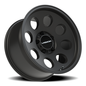 Vision Wheel 56 Satin Black 17x9 -12 5x135mm 87.1mm - Wheelwiz