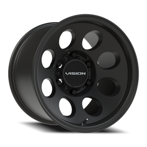 Vision Wheel 56 Satin Black 15x10 -25 6x139.7mm 110mm - Wheelwiz