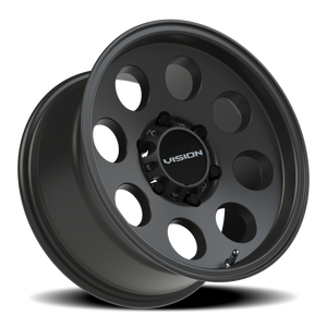 Vision Wheel 56 Satin Black 16x8 0 6x139.7mm 110mm - Wheelwiz