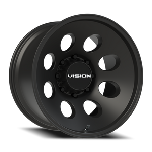 Vision Wheel 56 Satin Black 20x12 -44 8x170mm 125.2mm - Wheelwiz