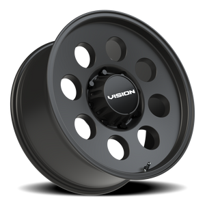 Vision Wheel 56 Satin Black 20x9 +12 8x165.1mm 125.2mm - Wheelwiz
