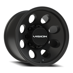 Vision Wheel 56 Satin Black 16x10 -25 8x165.1mm 130.8mm - Wheelwiz