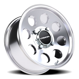 Vision Wheel 56 Polished 15x7 +13 4x136mm 110.1mm - Wheelwiz