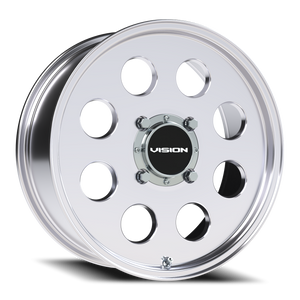 Vision Wheel 56 Polished 17x7 +38 4x136mm 110.1mm - Wheelwiz