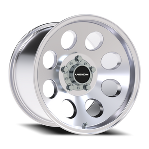 Vision Wheel 56 Polished 15x10 +15 5x114.3mm 68.1mm - Wheelwiz