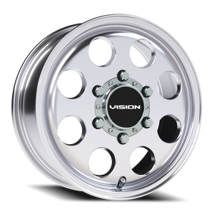 Vision Wheel 56 Polished 15x6 +50 6x139.7mm 110mm - Wheelwiz