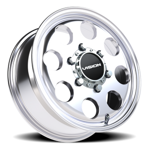 Vision Wheel 56 Polished 15x6 +50 6x139.7mm 110mm - Wheelwiz