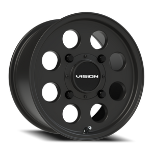 Vision Wheel 56 Satin Black 14x7 +38 4x136mm 110.1mm - Wheelwiz