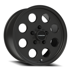 Vision Wheel 56 Satin Black 15x7 +38 5x114.3mm 68.1mm - Wheelwiz