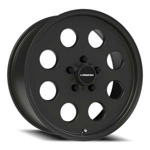 Vision Wheel 56 Satin Black 17x7 +38 5x114.3mm 68.1mm - Wheelwiz