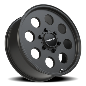 Vision Wheel 56 Satin Black 17x7 +38 6x139.7mm 110mm - Wheelwiz