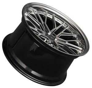 XXR Wheels 571 Chromium Black 20x10.5 +35 5x114.3 73.1mm - Wheelwiz