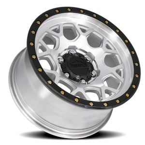 Reika R45 Machined / Gloss Black Ring 17x8.5 +18 6x120mm 67.1mm