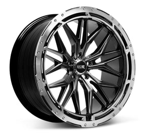 XXR Wheels 585 CB/Machine Ring 20x9.5 +35 5x114.3 73.1mm - Wheelwiz
