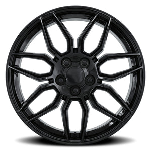 Factory Reproductions FR 401 Gloss Black 20x10 +79 5x120.65mm 70.3mm