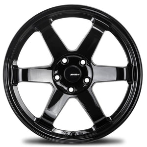 AVID.1 AV-06 Gloss Black 18x9.5 +32 5x120mm 73.1mm - Wheelwiz