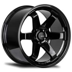 AVID.1 AV-06 Gloss Black 18x9.5 +32 5x120mm 73.1mm - Wheelwiz