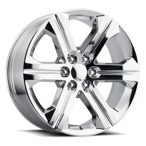 Factory Reproductions FR 47 Chrome 24x10 +30 6x139.7mm 78.1mm