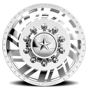 American Force 70 Shift DRW Polished 22.5x8.25 +169 8x165.1mm 117mm - Wheelwiz