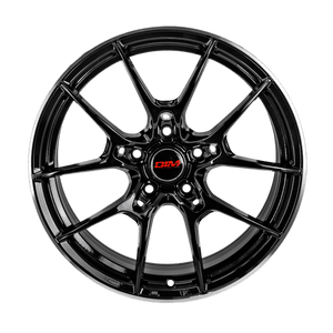 DIM WC001 BLACK SILVER LIP Black Silver Lip 18x8 +30 5x120mm 0mm