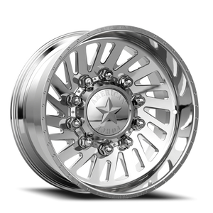 American Force 7H92 Thrust CCSD Polished 24x14 -73 8x165.1mm 122mm - Wheelwiz