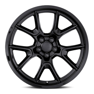 Factory Reproductions FR 66F Gloss Black 20x11 -2.5 5x115mm 71.5mm