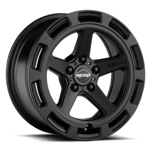 Reika R20 Satin Black 15x7 +15 5x100mm 56.1mm