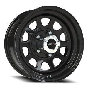 Vision Wheel 84H Gloss Black 16x7 0 5x139.7mm 108mm - Wheelwiz