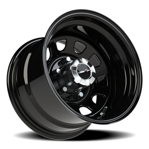 Vision Wheel 84H Gloss Black 15x10 -39 6x139.7mm 108mm - Wheelwiz