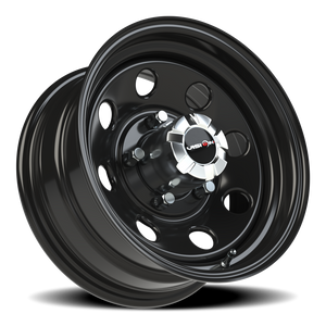 Vision Wheel 85H Gloss Black 15x7 -6 5x139.7mm 108mm - Wheelwiz