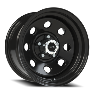 Vision Wheel 85H Gloss Black 15x8 -19 5x127mm 83mm - Wheelwiz