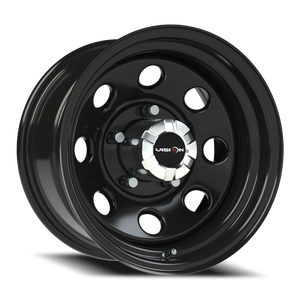 Vision Wheel 85H Gloss Black 15x8 -19 5x139.7mm 108mm - Wheelwiz