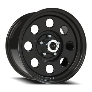 Vision Wheel 85H Gloss Black 17x9 +12 5x127mm 83mm - Wheelwiz
