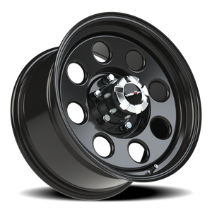 Vision Wheel 85H Gloss Black 17x9 -12 6x139.7mm 108mm - Wheelwiz