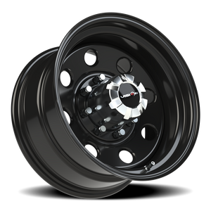 Vision Wheel 85H Gloss Black 17x9 -12 8x165.1mm 130.8mm - Wheelwiz
