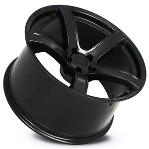 Factory Reproductions FR 77F Satin Black 20x11 -2.5 5x115mm 71.5mm