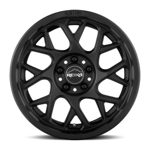 Reika R25 Satin Black 15x7 +15 5x100mm 56.1mm