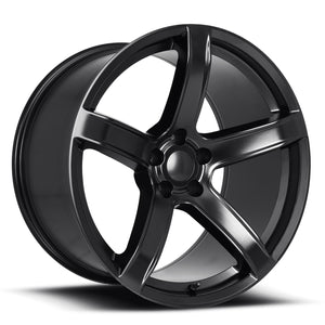 Factory Reproductions FR 77F Satin Black 20x11 -2.5 5x115mm 71.5mm