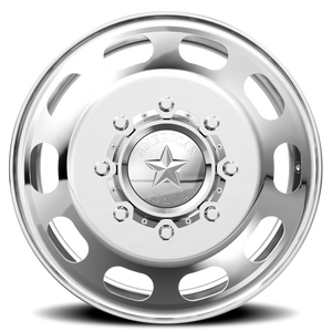 American Force 95 HD DBO Polished 19.5x6.75 +141 8x170mm 125mm - Wheelwiz