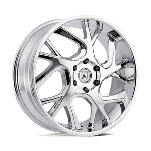 Asanti Black ABL-16 Chrome 22x9 +30 6x139.7mm 100.3mm - WheelWiz