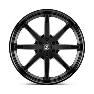 Asanti Black ABL-32 KAISER Satin Black W/ Gloss Black Lip 22x9.5 +30 6x139.7mm 100.3mm - Wheelwiz