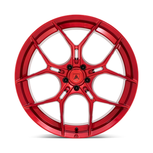Asanti Black ABL-37 MONARCH Candy Red 22x10.5 +40 5x112mm 72.6mm - Wheelwiz