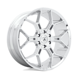 Asanti Black ABL-38 MONARCH TRUCK Chrome 22x9.5 +38 6x135mm 87.1mm - Wheelwiz