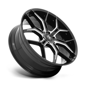 Asanti Black ABL-38 MONARCH TRUCK Gloss Black Milled 22x9.5 +38 6x120mm 66.9mm - Wheelwiz