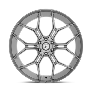 Asanti Black ABL-38 MONARCH TRUCK Titanium Brushed 26x10 +35 6x139.7mm 100.3mm - Wheelwiz