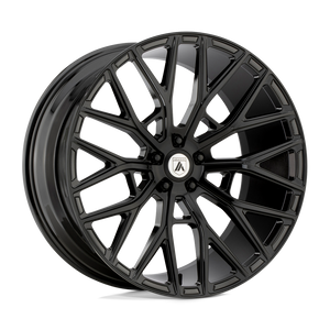 Asanti Black ABL-21 LEO Gloss Black 20x8.5 +38 Custom 72.6mm - WheelWiz