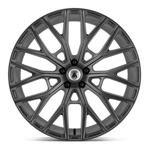 Asanti Black ABL-21 LEO Matte Graphite 22x10.5 +35 5x120mm 74.1mm - WheelWiz
